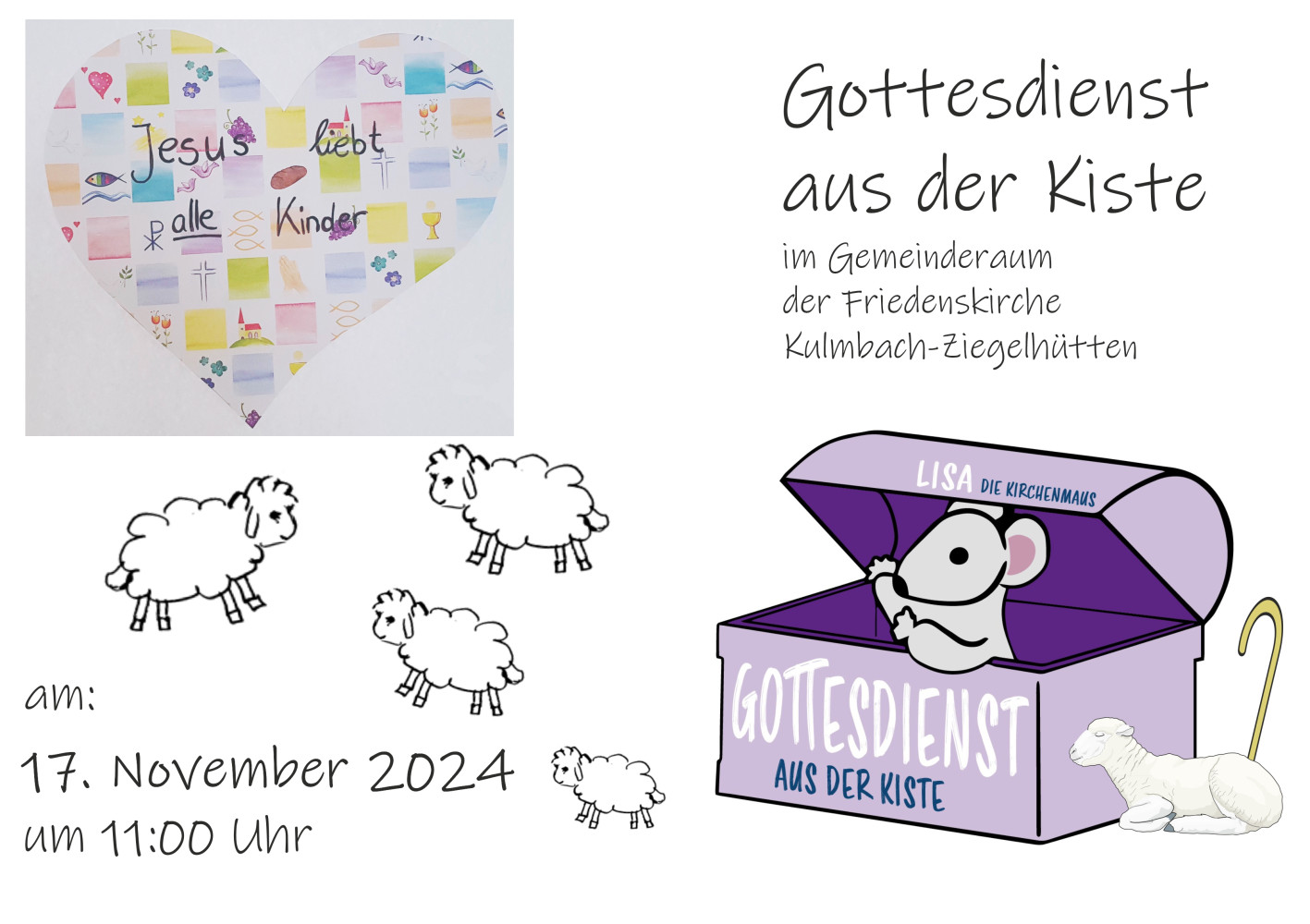 Gottesdienst aus der Kiste 17.11.2024