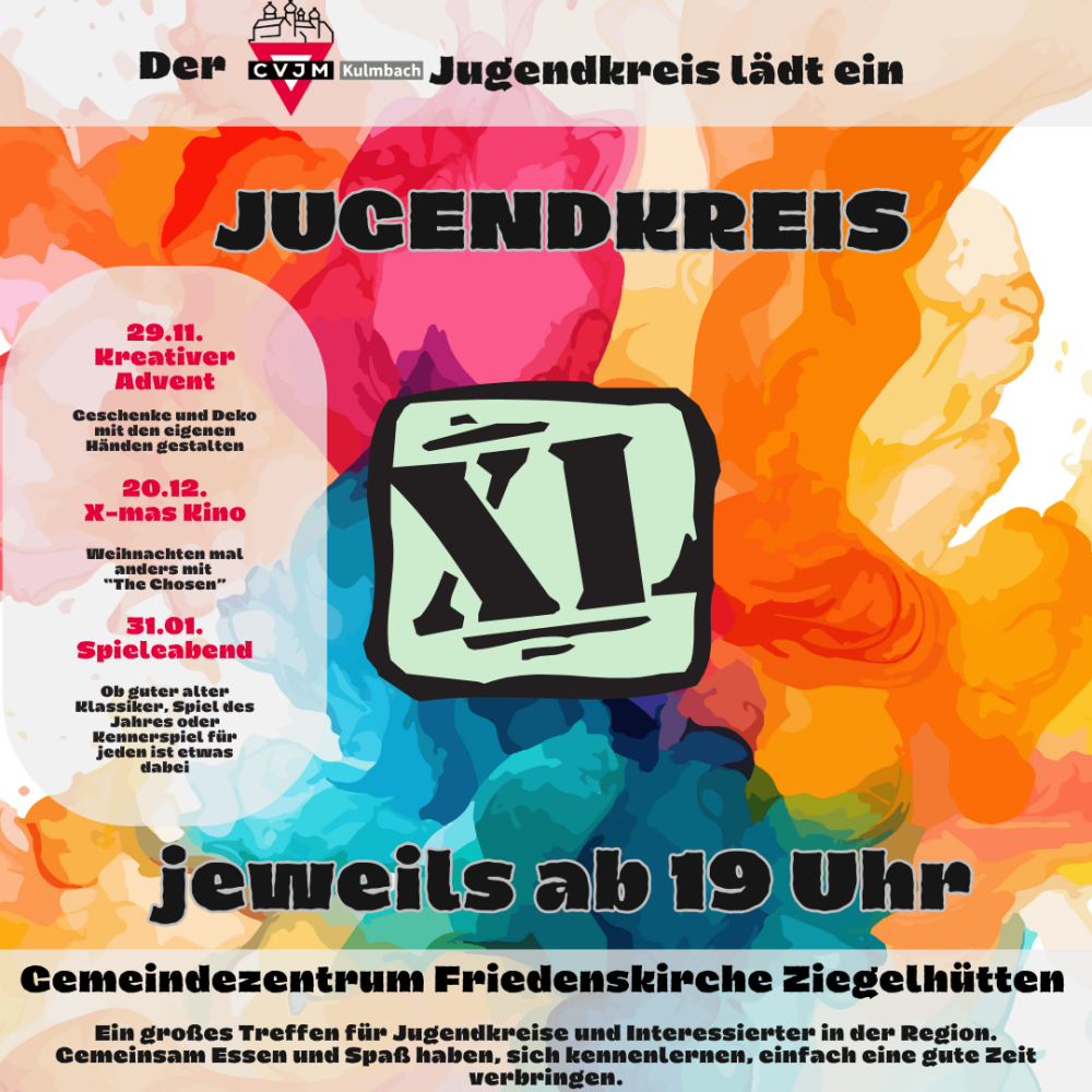 Jugendkreis XL Herbstangebote